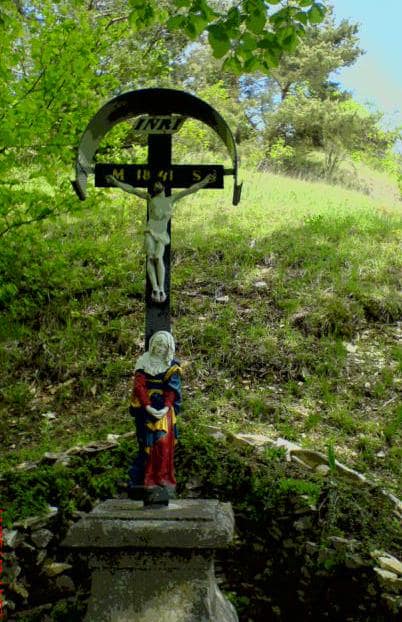 "Bildstock of Mary with Crucified Christ"