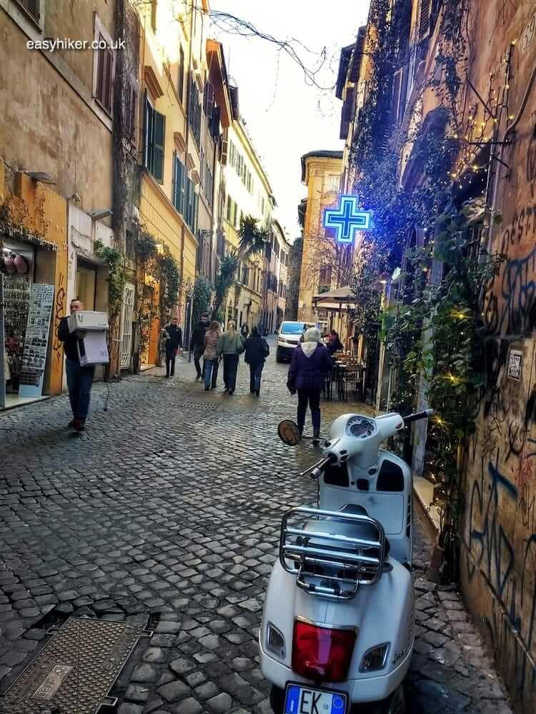 "Most Scenic Walk in Rome"
